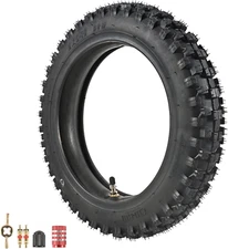 2.75-10" Off-Road Tire and Inner Tube Set - Most 49Cc, 50Cc, and 70Cc Dirt Bike