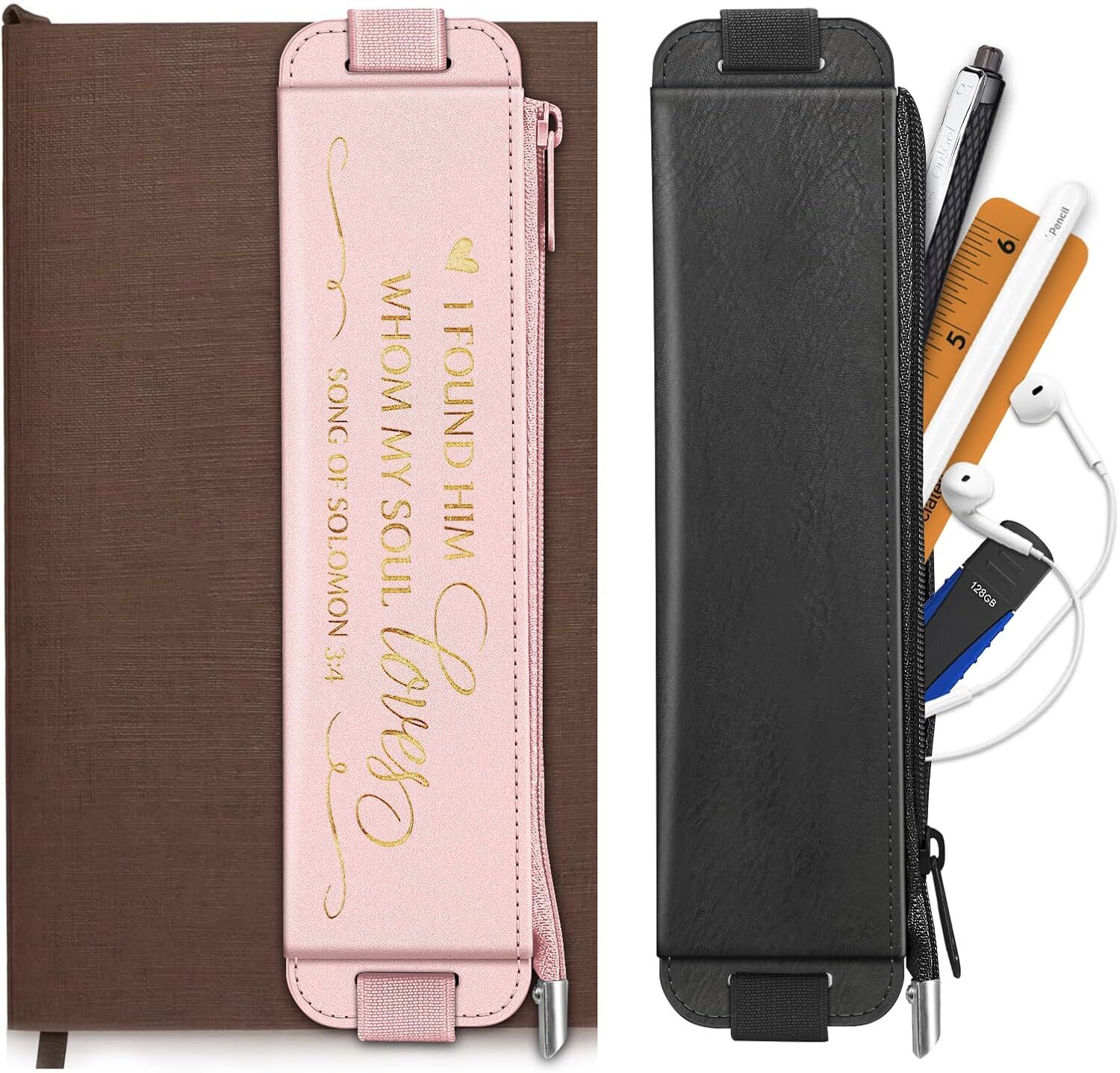 Case For Notebook Tablets Pen Holder Stationery Zipper Bag