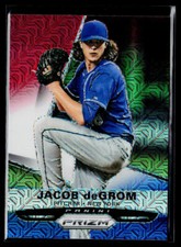 2015 Panini Prizm #78 Jacob deGrom Red/White/Blue Mojo Prizms