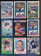 Lot (12) Cornelius Bennett 1989 Kenner Starting Lineup #230 28 299 etc (VL82)