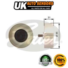 Fits BMW 5 Series (2003-2010) Gates Drive Belt Deflection Guide Pulley -3976