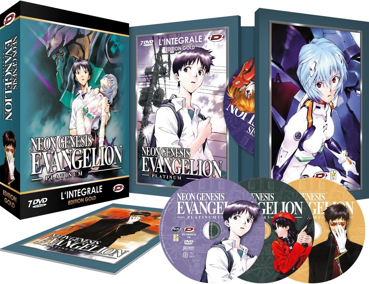 NEON GENESIS EVANGELION DVD BOX 北米版 Neon Genesis Evangelion the TV Platinum Complete DVD-BOX