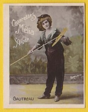 Cigarettes Melia Algeria Tobacco Card Tirage K - Gautreau - full length study