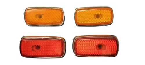 Seitenblinker Blinker 2x Vorne + 2x Hinten Mercedes W114 W115 W108 W109 W113 NEU - Picture 2 of 5