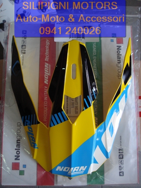 FRONTINO PEAK per NOLAN N53 FLAXY Colore 02 CAB YELLOW Ricambi N53 by NolanGroup