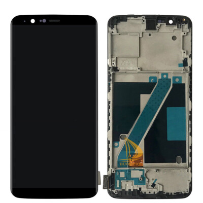 For Oneplus 5T A5010 AMOLED 6 in LCD Display Touch Screen Digitizer Full Frame