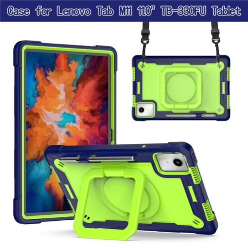 For Lenovo Tab M11 11 inch Carrying Case Heavy Duty Shockproof Strap Stand Cover - Picture 15 of 62