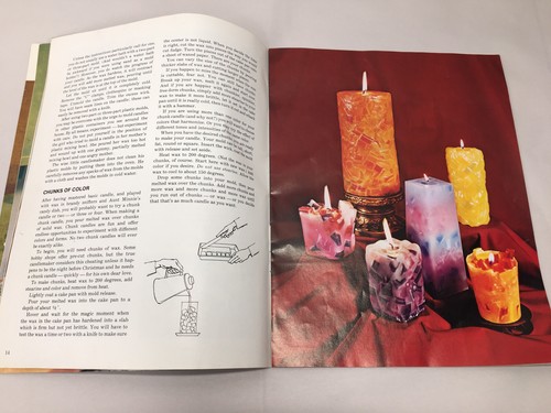 Vintage 1971 Creative Candle Making LaCresta How To Make Candles - Picture 5 of 8