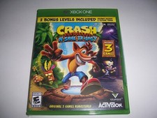 Original Box Case Replacement Microsoft Xbox One XB1 Crash Bandicoot N Sane Tri