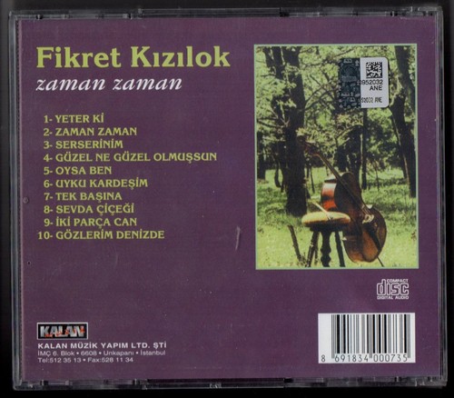 FİKRET KIZILOK - ZAMAN ZAMAN 1983 (2003) REISSUE CD MADE IN TURKEY - Picture 2 of 2