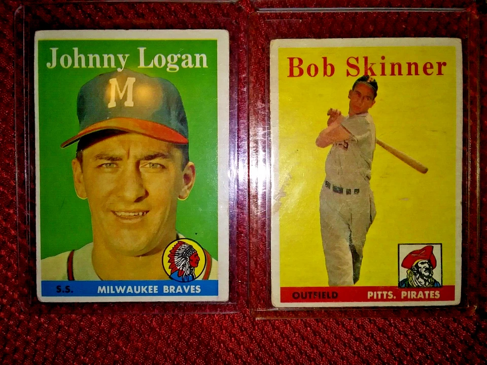 VINTAGE MLB 1958 TOPPS: SERIES #1 VARS & 1959 TOPPS RICHIE ASHBURN HOF LOT OF 12 - Image 2 of 4