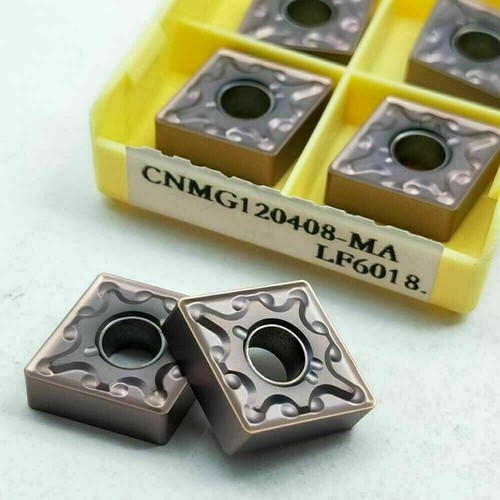 10pcs CNMG120408 -MA LF6018 CNMG432 CNC Carbide turning inserts CNMG for steel - Picture 2 of 8