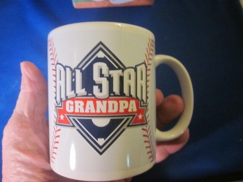 Taza de café All-Star Grandpa 3’’x3’’ roja/azul - Imagen 3 de 5