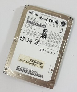 80GB Fujitsu MHW2080BH SATA 2,5" Notebook Festplatte HDD