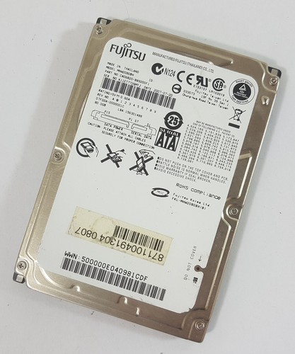 80GB Fujitsu MHW2080BH SATA 2,5" Notebook Festplatte HDD