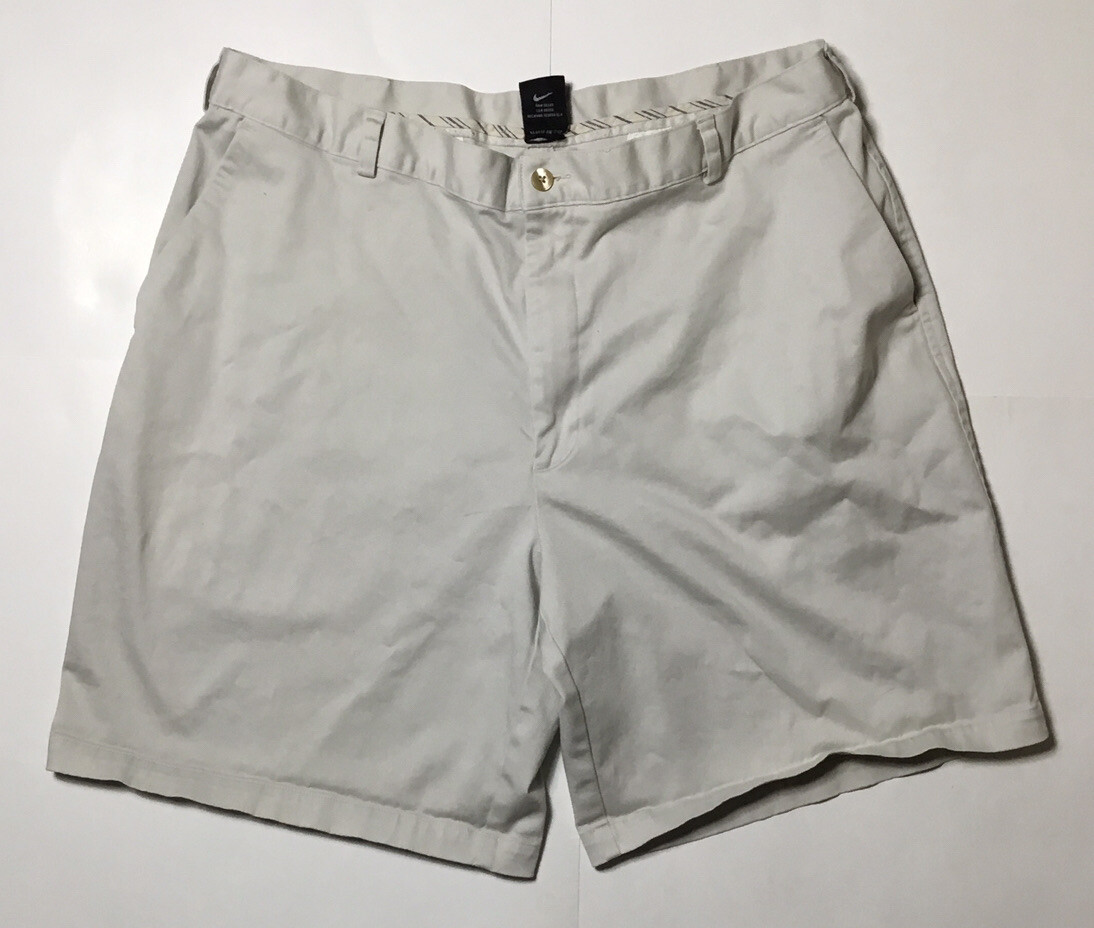 nike men's flat front golf shorts