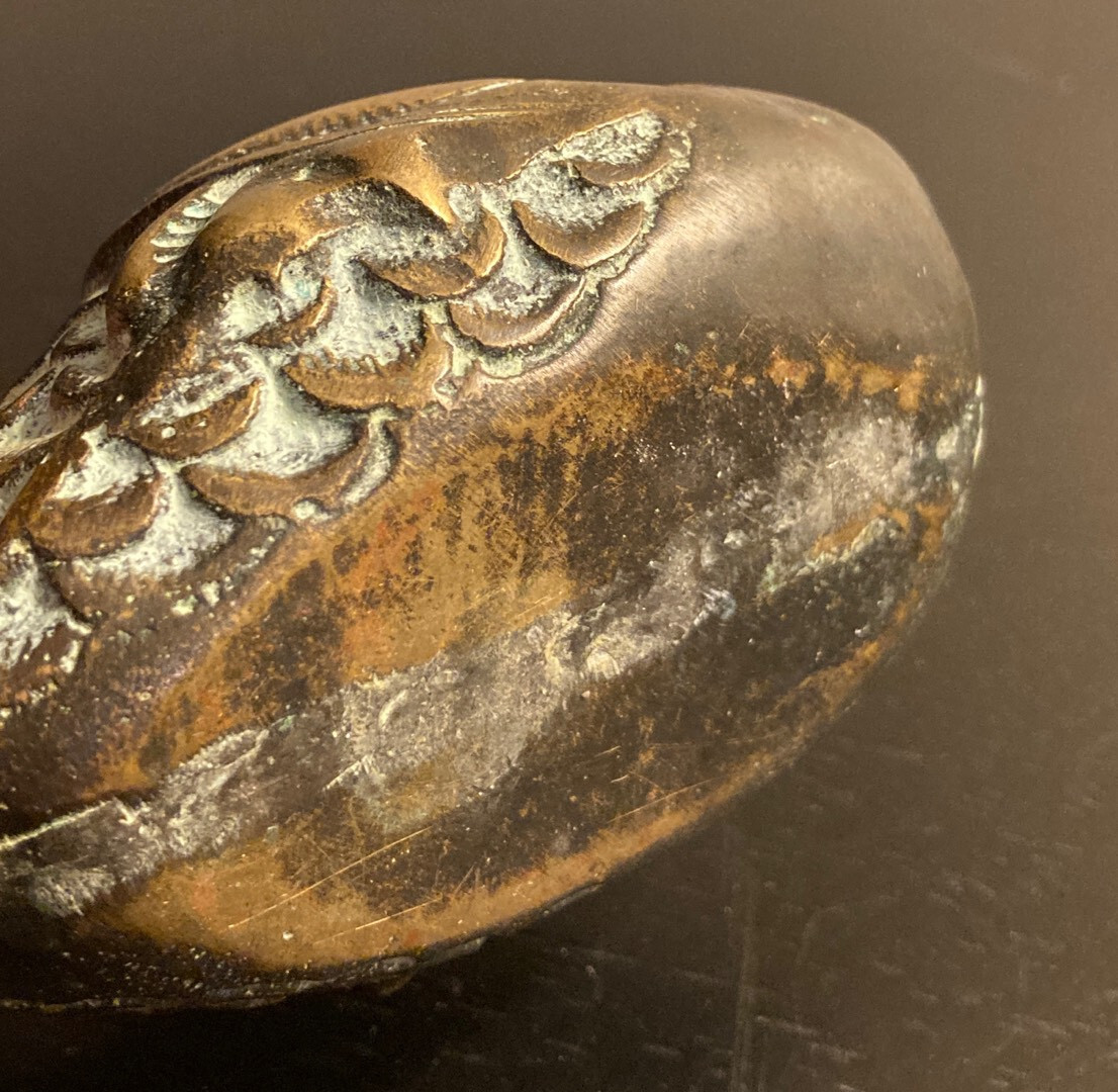 Walter Bosse Mid-Century Modern, Fish Sculpture Brass Walter Bosse Mid-Century Modern, Fish Sculpture Brass