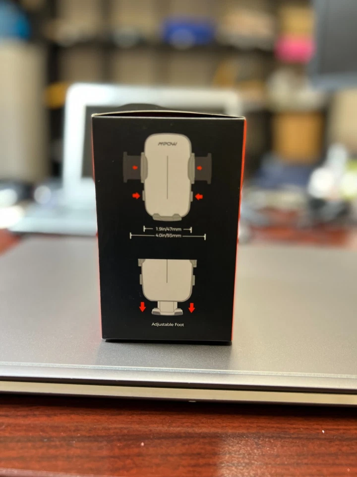 MPOW Universal Car Dash Mount Mobile Cell Phone Holder iPhones 14/13 PRO MAX - Image 3 of 4