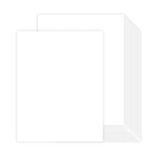 30 Sheets White Cardstock 8.5"x11" 67lb Craft School DIY Party Supplies