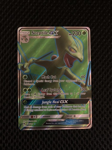 Sceptile GX (Full Art) 196/214 Sm-Lost Thunder Holo