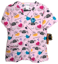 FRIENDS Central Perk Scrubs XXS FACTORY SEALED