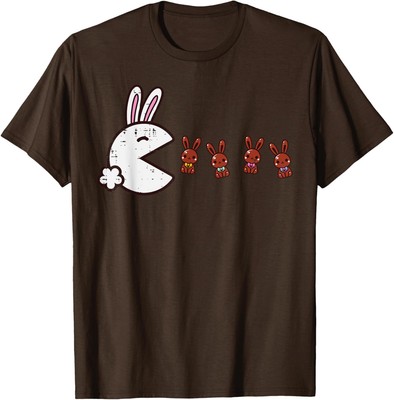 Easter Video Game Eating Bunnies Gaming Lover Bunny Unisex T-Shirt