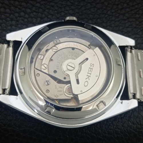 VINTAGE SEIKO 5 AUTOMATIC 6309A REFURBISHED JAPAN MENS RED DIAL WATCH a443338-1 - Picture 9 of 12