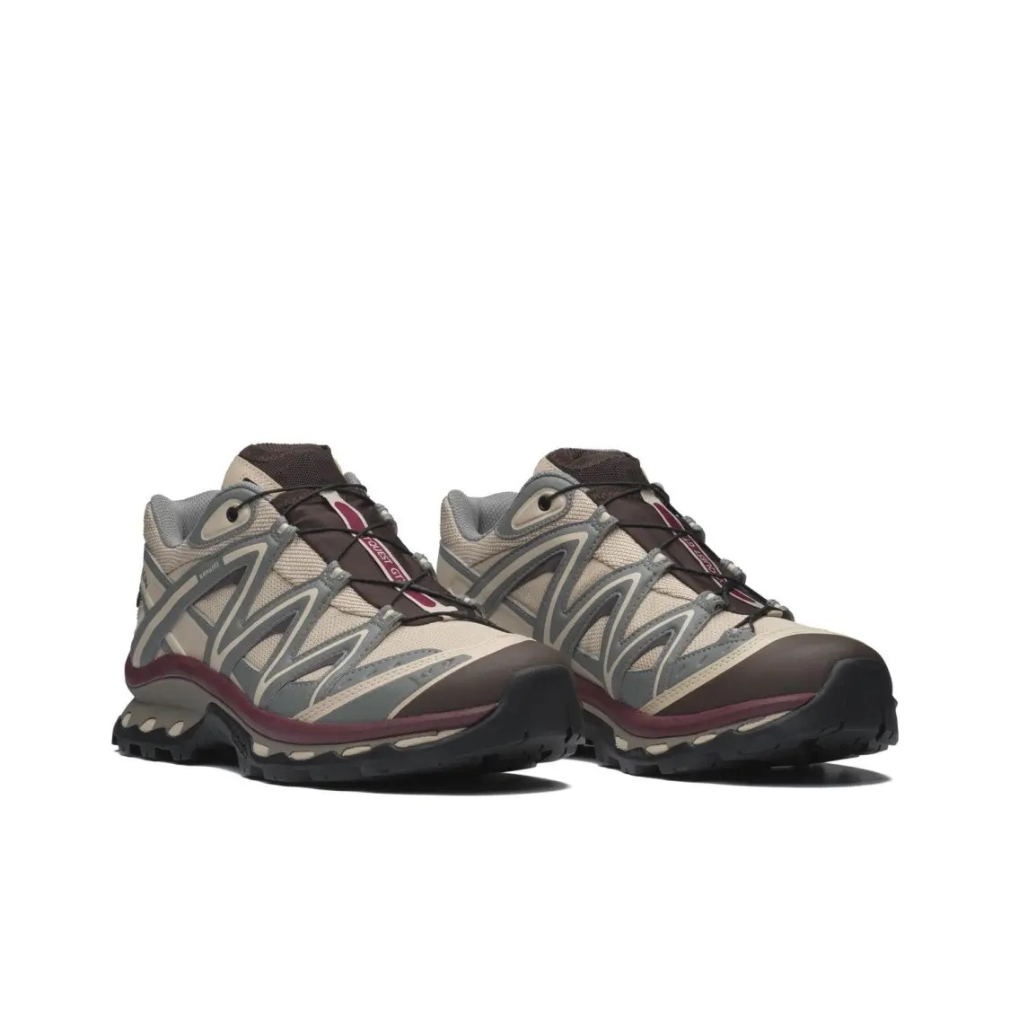 SALOMON XT-Quest GTX Low-top Running Shoes Brown 491278 Unisex | eBay