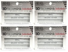  4 PACK Ardell 3D Faux Mink Individuals- Short, Item 51816