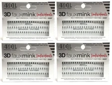(4 PACK) Ardell 3D Faux Mink Individuals- Short, Item #51816