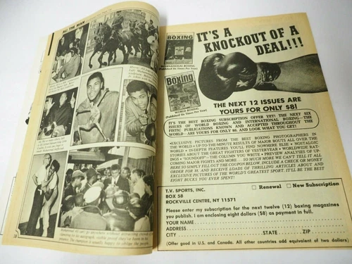 Muhammad Ali boxing picture Book magazine the story in Pictures 1975 - 画像8/12