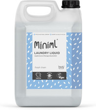 Miniml Eco Laundry Liquid Washing Detergent 5L Refill - Natural Non Bio Fresh Li 5.51 per litre
