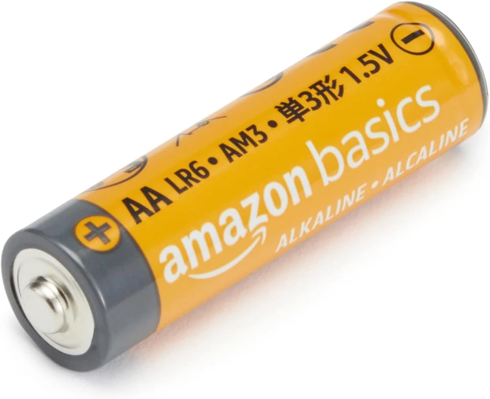 Amazon Basics 100-Pack AA Alkaline High-Performance Batteries, 1.5 Volt, 10-Year - Image 3 of 4
