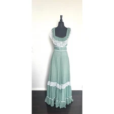 1970's Gunne Sax by Jessica Sz S Prairie Cottagecore See Measurements