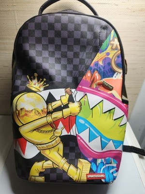 Sprayground Astromane Sharks In Space Backpack B4012 Rare