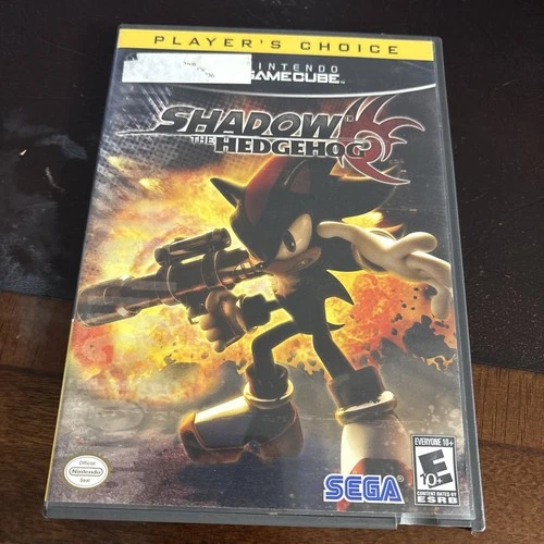 Shadow the Hedgehog Nintendo GameCube GC CIB Complete W/ Manual SEGA 2005