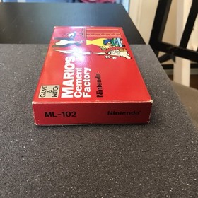 Nintendo Game And Watch Cement Factory ML-102 Widescreen VGC Box And Dual Manual