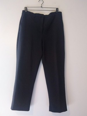 Express Dress Pants Editor Straight 14R Black Pockets Hi Rise Stretch Classic 