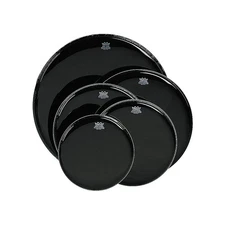 Remo Ebony Black Ambassador Resonant Bass Drumhead 24 in.