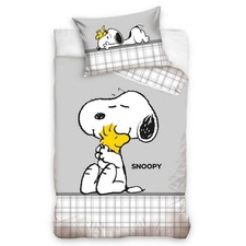 Snoopy Peanuts Baby Bettwäsche Set Kinderbettwäsche 100x135cm/40x60cm Baumwolle