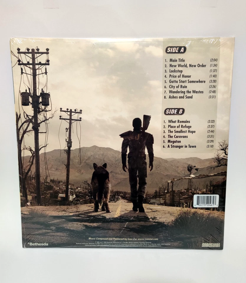 Fallout 3 原版游戏原声带 Nuka Cola 限量版乙烯基 Zavvi Excl — 第 3/3 张图片