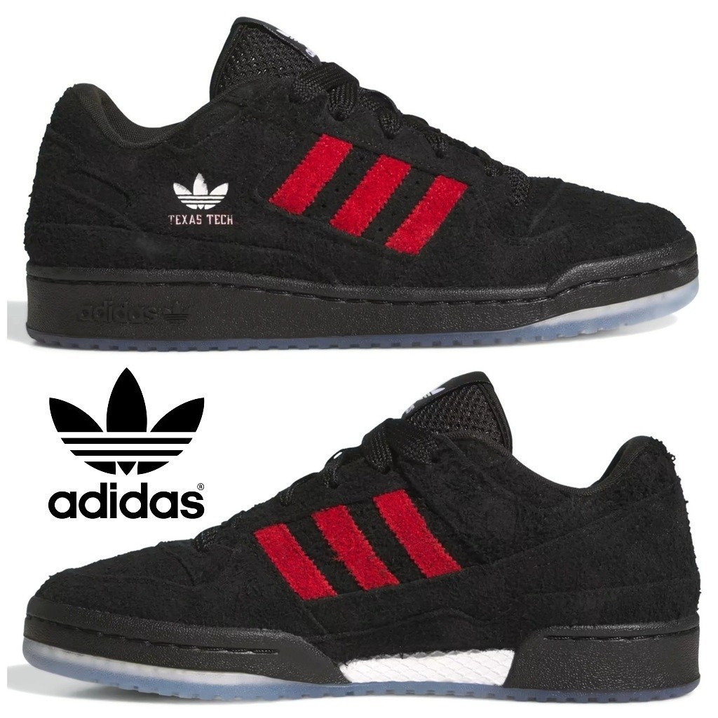 Adidas Originals Texas Tech Red Raiders Forum CL Men&apos;s Shoes Casual Sneakers