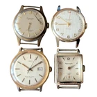 Vintage Mens Mechanical Watches Timex Newark Ingersoll Ermino Spares/Repair