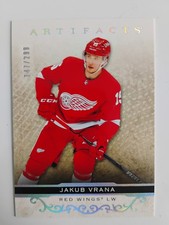 21 22 UPPER DECK ARTIFACTS SILVER SPECTRUM PARALLEL JAKUB VRANA /299