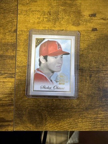 2019 Shohei Ohtani Topps Gallery National Baseball Card Day #GP-SO Angels MVP 