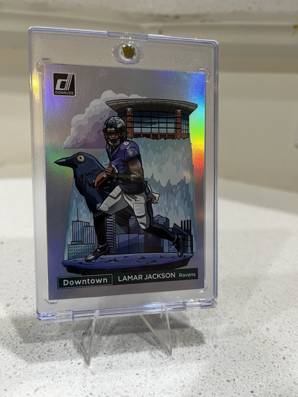 2024 Panini Donruss Downtown! Lamar Jackson #1