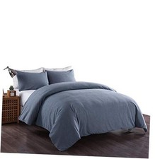 Mini Duvet Cover Set King Blue