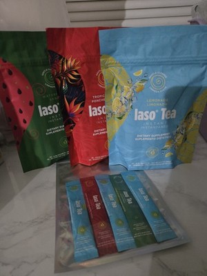 Gentle Cleanse TLC Iaso Instant Tea 5 Day Supply,  5 Sachets, Variety Pack