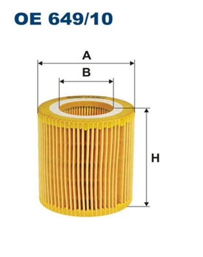 Filtron Ölfilter Oe649/10 Größe 41 Oe 649/10 - Bild 3