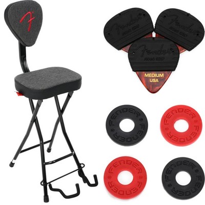 Fender 351 Studio Seat/Stand Accessories Bundle #2